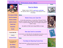 Tablet Screenshot of cyberjournalist.org.in